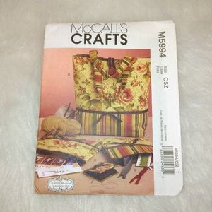 McCall's M5994 Tote, zip cases ,needle case, new and uncut